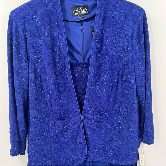 Alex Evenings Sparkle 2 Piece Dress - Picture 5 of 8